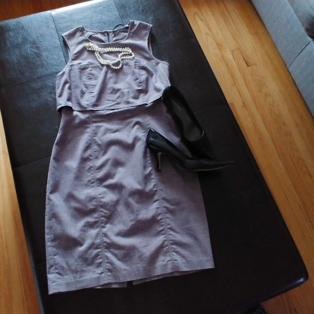 MARC NEW YORK gray dress size 4